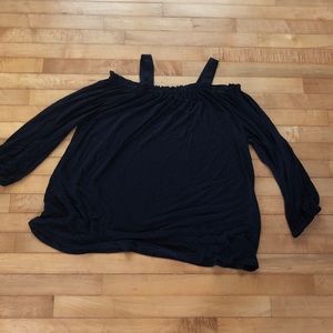 LOFT Long Sleeved Cold Shoulder Top XL
